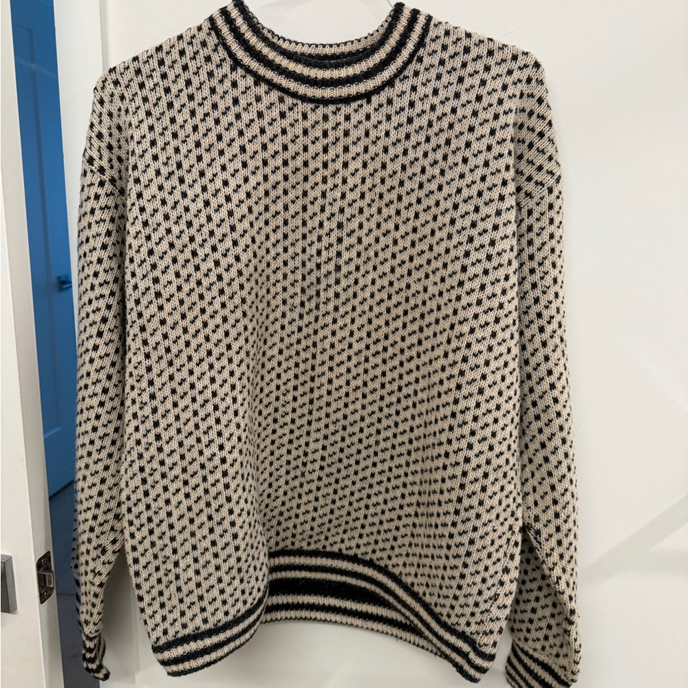 VINTAGE FANA KNIT NORWAY SWEATER